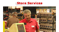 Mouse Over for Store Services